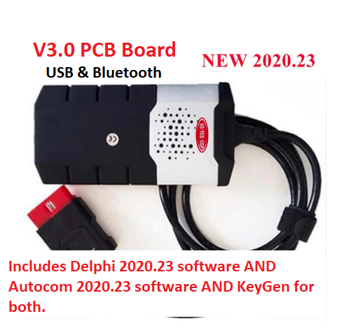 Delphi Ds150e diagnostic tool bluetooth - software 2020.23 CARS&TRUCK