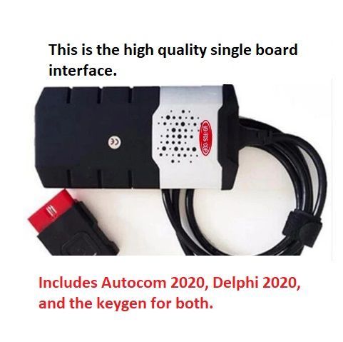 Delphi Ds150e diagnostic tool bluetooth - Single board interface