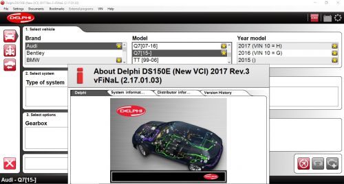 Delphi SOFTWARE ONLY v2017 Rev3 - Delphi DS150e diagnostic software. CARS&TRUCK