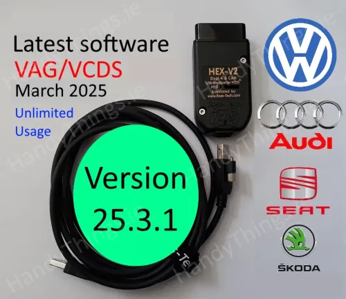 VCDS HEX V2 (For cars UP TO 2017)