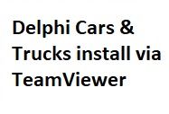 Delphi Cars & Trucks Install via TeamViewer