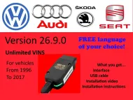 VCDS HEX V2 (For cars UP TO 2017)