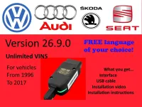 VCDS HEX V2 (For cars UP TO 2017)